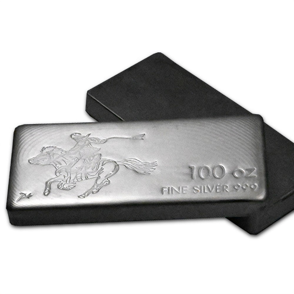 100 oz. Silver Bars, Buy Silver Bars