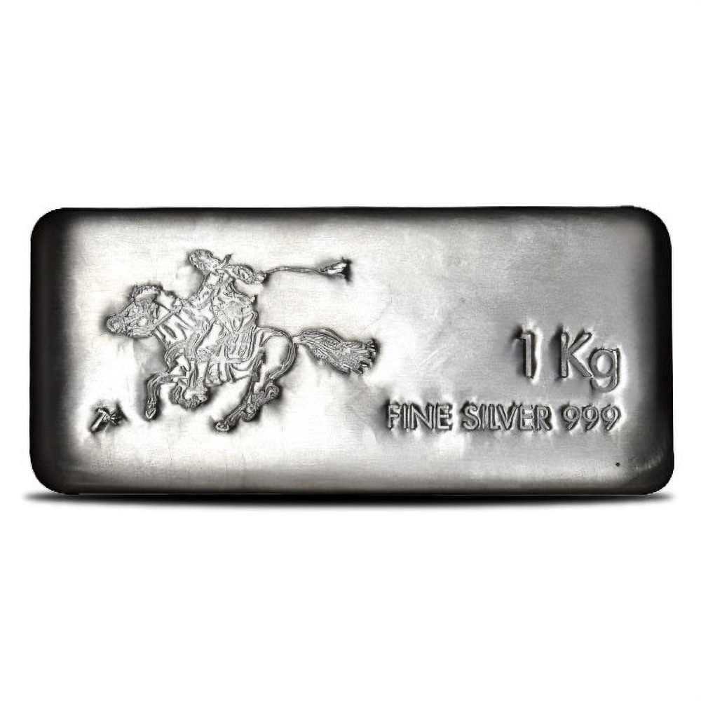 Buy 1 Kilo SilverTowne Pony Silver Bar (New) - BullionMax ™