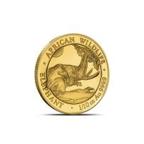 Buy 2024 1/10 oz Somalia Gold Elephant Coin (BU) | BullionMax ™
