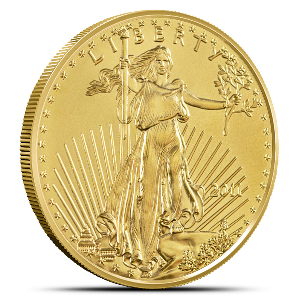 Buy 2011 1/2 oz American Gold Eagle Coin | BullionMax