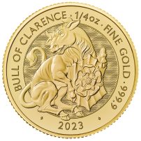 Buy 2023 1 oz British Gold Tudor Beasts Yale of Beaufort Coin (BU