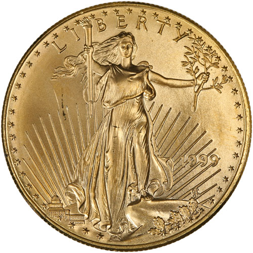 Buy 1 oz American Gold Eagle Coin (Random Year)