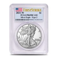 Buy 2021-W 1 oz Proof American Silver Eagle Coin PCGS PR69 DCAM FS