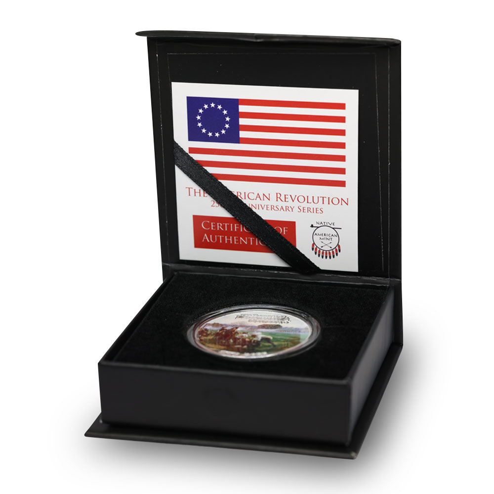 Buy 2025 1 oz Proof Colorized Mesa Grande Silver The Battles