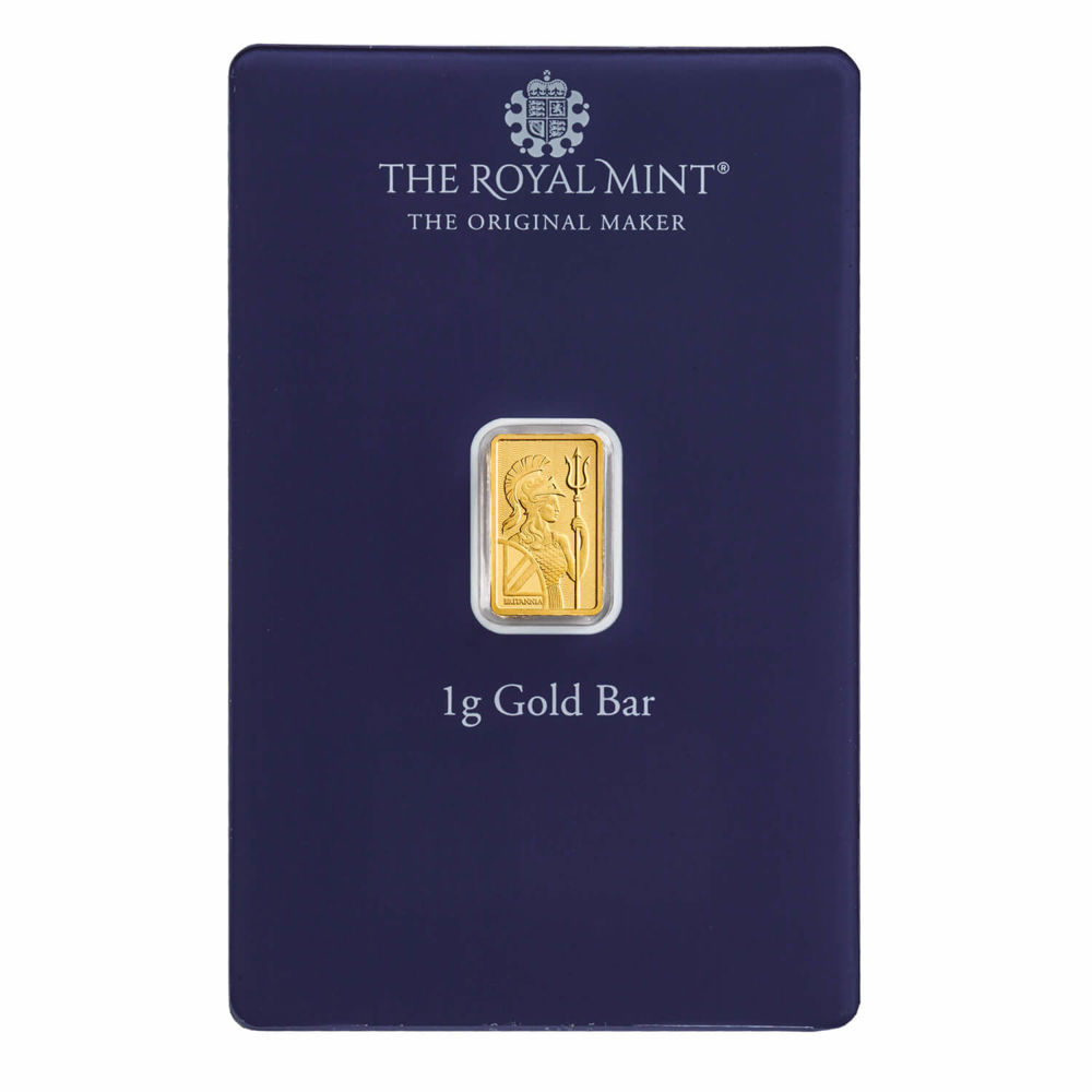 Buy 1 g The Royal Mint “Best Wishes” Gold Bullion Bar in Assay | BullionMax  ™
